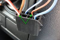 VW Polo Classic 1999 1.4 - Brak napięcia na 4 pinie do radia po stacyjce