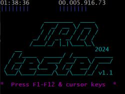 IRQ tester - multiwibrator, dyskryminator, generator, ...