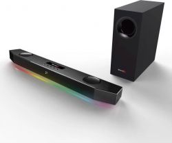 Soundbar Creative Sound Blaster X Katana i subwoofer.