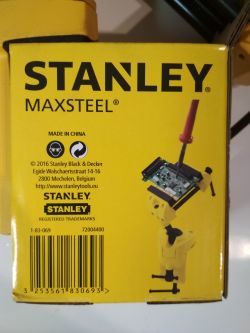 Imadło modelarskie Stanley, recenzja Imadło modelarskie Stanley, recenzja