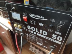 Prostownik Weldman Solid 50 - spalony bezpiecznik i mostek prostowniczy