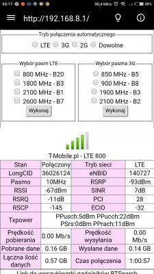 Optimal Antenna Selection for T-Mobile Huawei B525s-23 LTE Router: BTS Dependent Options