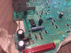 Płytka radia immobilaizer podswietlenie liczników