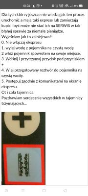 Jak odkamienić ekspres Jura Impressa S9 bez instrukcji?