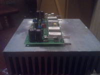 Wzmacniacz mocy MOS-FET 2x120W/8ohm. Wzmacniacz mocy MOS-FET 2x120W/8ohm.