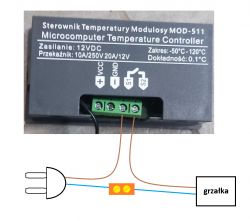 Podłączenie regulatora temperatury wody - krok po kroku dla księgowego