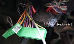 Jak odłączyć alarm-immobiliser FOX - Daewoo Nexia