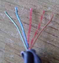 Uszkodzony kabel myszy USB A4TECH Uszkodzony kabel myszy USB A4TECH