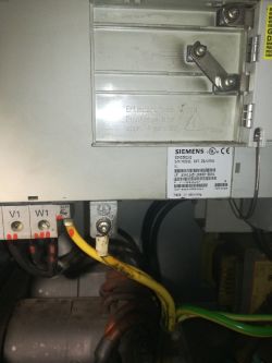 Siemens SIMODRIVE 6SN1145-1BA02-0CA1 - jak zidentyfikować spalone elementy? Siemens SIMODRIVE 6SN1145-1BA02-0CA1 - jak zidentyfikować spalone elementy?