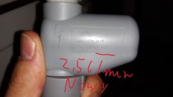 Nowy zawór wody PY-JA15 do zmywarki z przepływem 2,5 L/min.