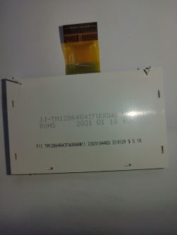 Wyświetlacz LCD do panelu sterowania ekspresu do kawy DeLonghi Dinamica.