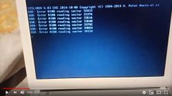 Instalacja Windows XP z pendrive na Averatec 1000 - BSOD i błędy