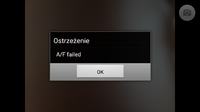 Samsung J7 2016 - brak ostrości tylnej kamery, błąd A/F failed