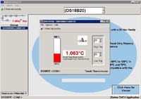 Pomiar temperatury ds18b20 - rs232 + konwerter USB