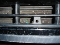 Saab 95 - czujnik temperatury zewnętrznej gdzie jest