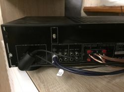 Samsung Q70R i Yamaha RX-350 - brak dźwięku po podłączeniu przez konwerter audio