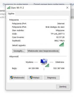 Internet 600Mb/s, Wifi 866Mb/s, transfer 444Mb/s - konfiguracja TP link Archer c80 AC1900 i AX3000