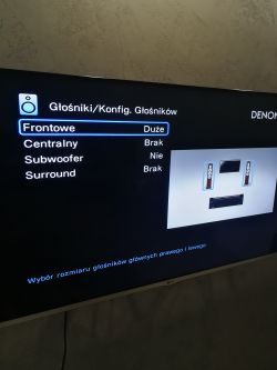 Niski poziom dźwięku w zestawie Denon x2000 i Taga Harmony 506 v2