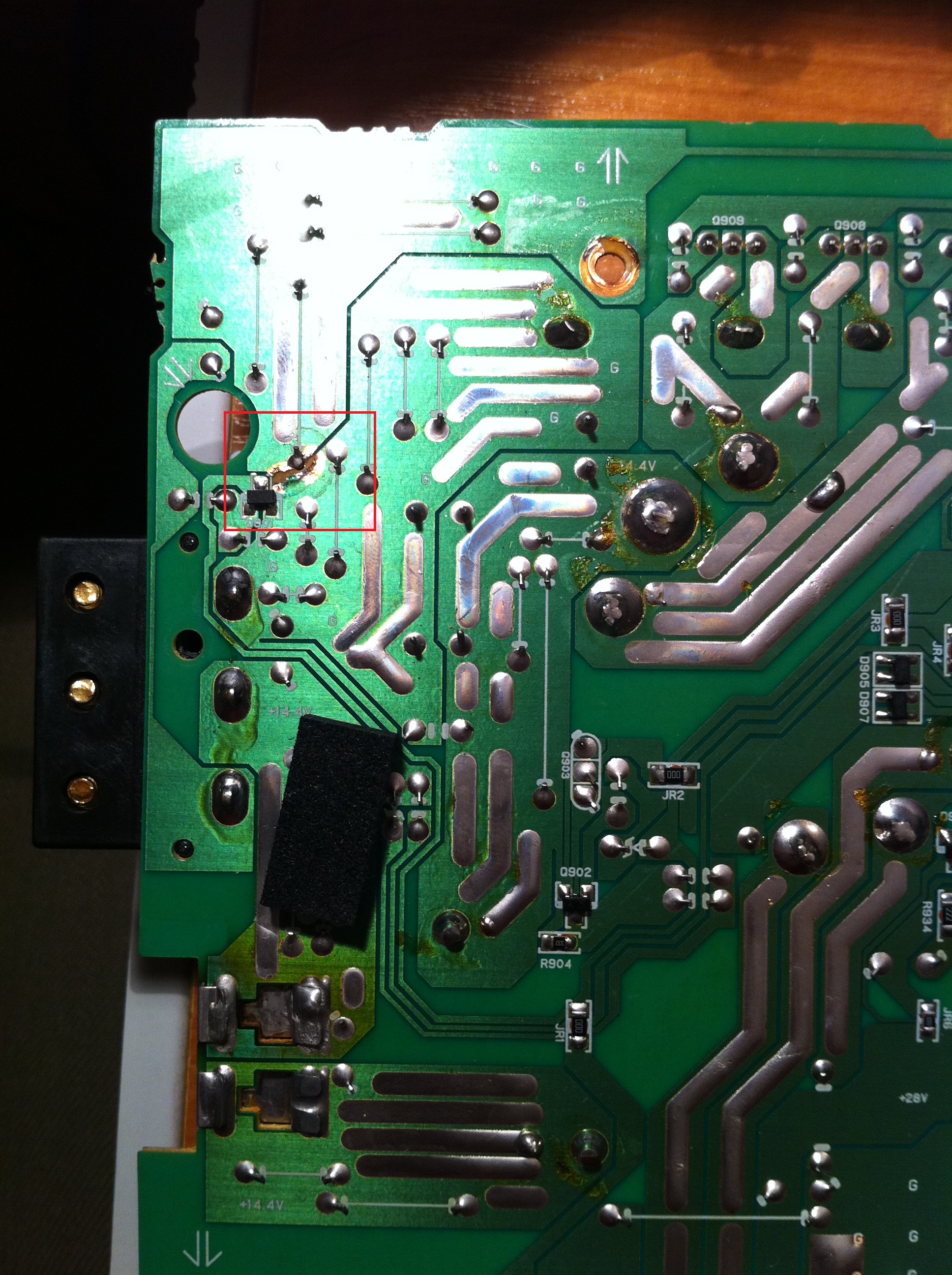 Sony Xplod XM504X lampka protector elektroda.pl