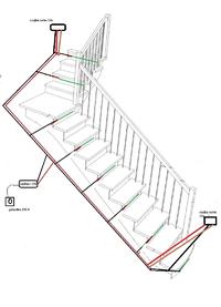 Connecting LED Strip Lights with Motion Sensors for Staircase Illumination: 12v, 60W Power Supply