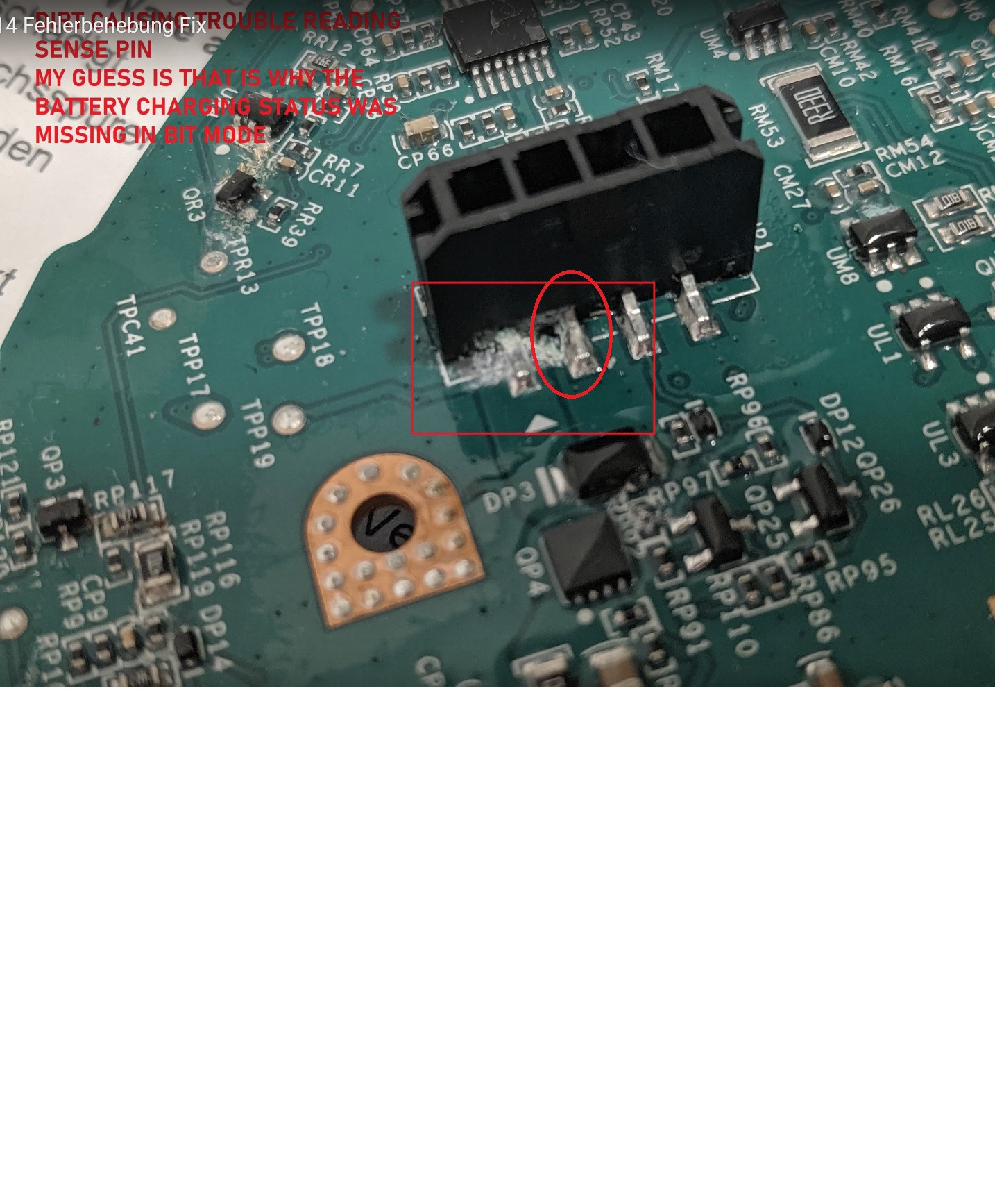 Roborock S6 Error 14 (błąd temperatury baterii?)