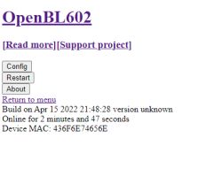 [BK7231T] My HTTP server, configurator, MQTT support from Home Assistant