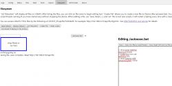 Screenshot of the Filesystem interface on the OpenBK7231T application configuration page.