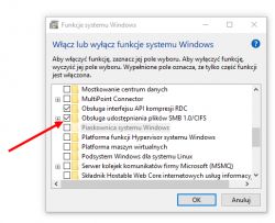 HP Compaq dc5700 - kłopot z udostępnianiem folderów z dysku E w sieci domowej na Win10