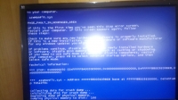Blue screen, windows 7 - Blue appears when turning on the computer screen