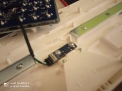 Usuwanie jogurtu z diod RGB w klawiaturze spc gear gk630 - zmiana koloru