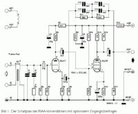 DIY RIAA Preamplifier with PCL86 Lamps: MM Insert, Anodic Power Supply +300V, 50W Transformer DIY RIAA Preamplifier with PCL86 Lamps: MM Insert, Anodic Power Supply +300V, 50W Transformer