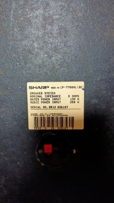 Kompatybilność amplitunera Unitra AWS 105 z kolumnami SHARP CP-7700