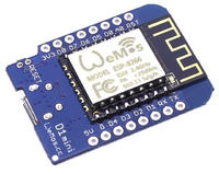 WeMos D1 mini - niewielka, niedroga (15 zł) płytka prototypowa z ESP8266