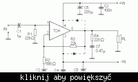 Wzmacniacz audio 2x25W – schemat, opis, wykaz elementów i PCB z potencjometrem