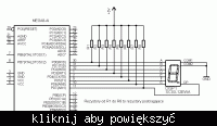 Atmega8 i wyświetlacz 7-segmentowy LED – dlaczego segmenty świecą słabo?