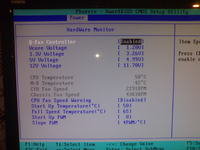 Zablokowane opcje do podkręcania procesora w BIOSie.