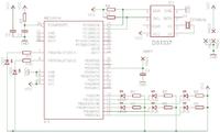 Zegarek binarny 8bit na ATMEGA168V.