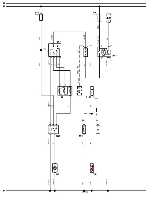 Volvo 740 diesel nie działa nadmuch powietrza