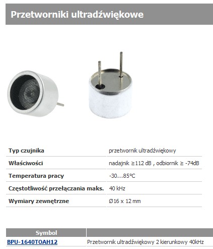 Czy tani mikroon pojemnościowy reaguje na ultradżwięki?