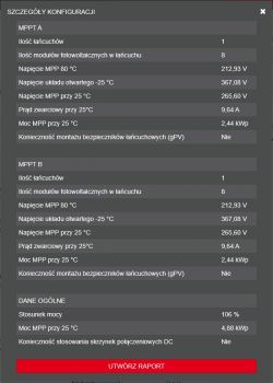 Zeverlution TL 3680 - przewymiarowanie >30% Zeverlution TL 3680 - przewymiarowanie >30%