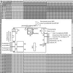PVmonitor WiFi: Podłączanie GY-68 BMP180 I2C i DS18B20 TO-92, przewody na 15m