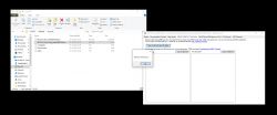 Screenshot of a software tool for extracting keys from firmware files.