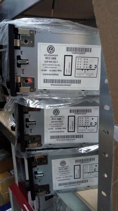 VW Sharan 4-Motion Sport L4 7M - Montaż RCD200 w miejsce Delta 6