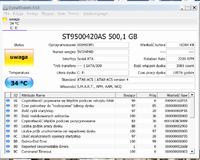 problem z dyskiem - dysk seagate - ocena błędów SMART