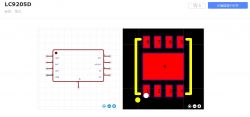 LC9205D Converter Diagram and Layout Wiring diagram and layout of LC9205D converter.