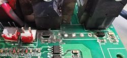 Uszkodzenia na płytce spawarki inwertorowej Weld Master 340A IGBT