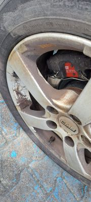 Opel vectra c 2003 1.8 - Jak wyczyscic felgę z osadu