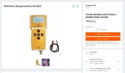 Tester rezystancji wewnętrznej ogniw ale nie tylko RC3563