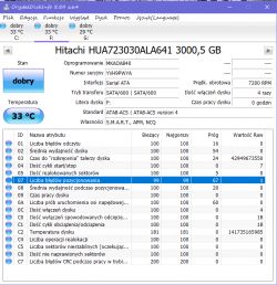 Dysk Hitachi - Nowy dysk "terkocze" i zacina się podczas przegrywania