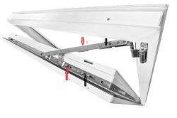 DRUTEX Double Balcony Doors: Issues with Right Sash Opening and Tilting Simultaneously